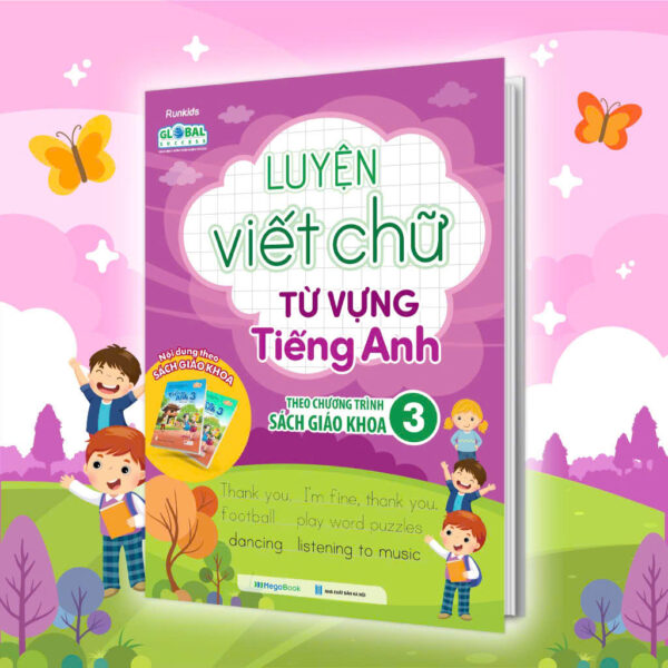 Vở luyện từ vựng global success 3